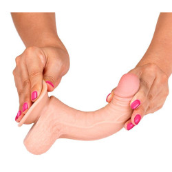 LIKETRUE Gode réaliste Slidy Cock 12.5 x 3.8cm